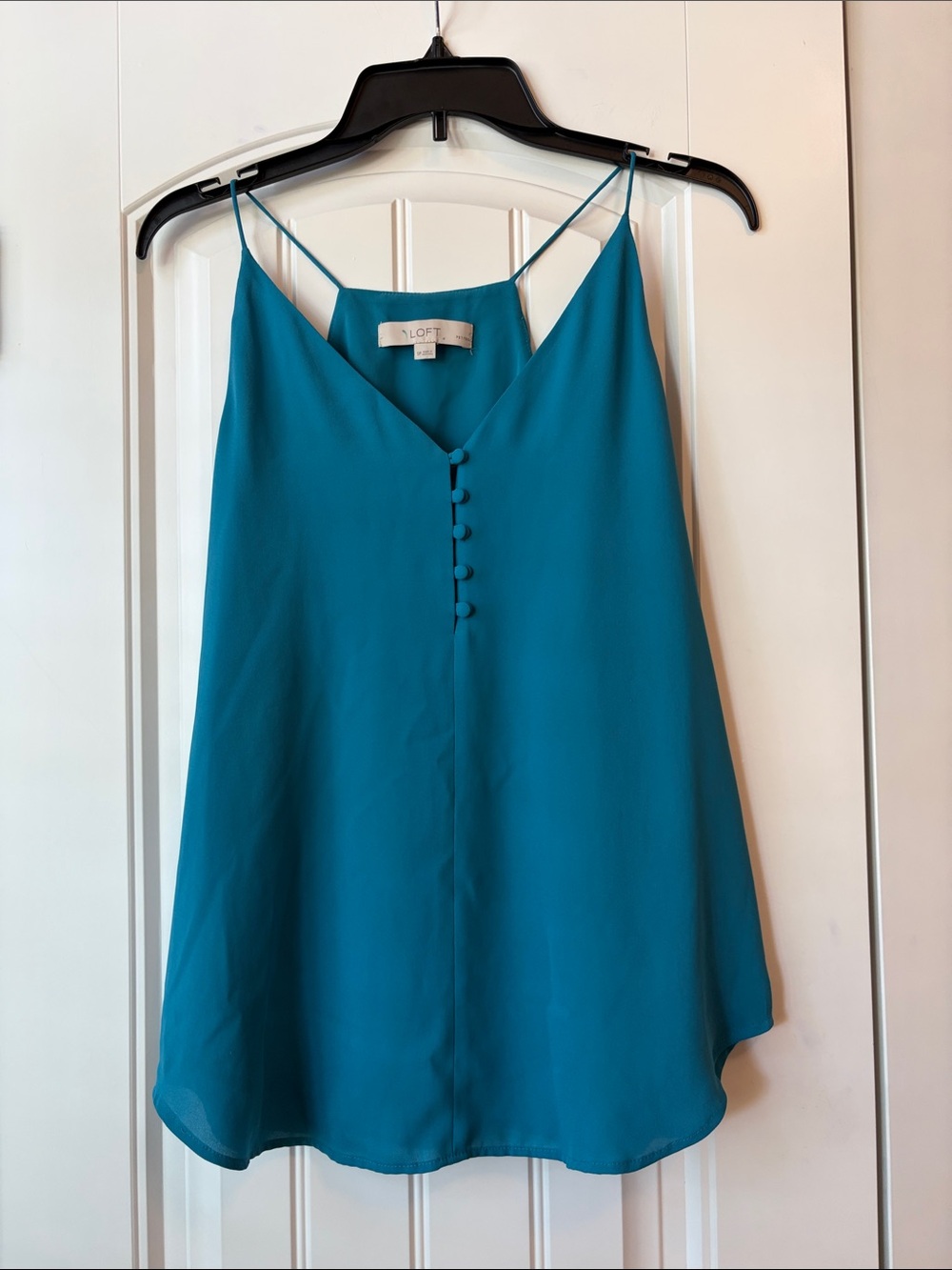 Loft Teal Tank Top - Picture 4 of 7
